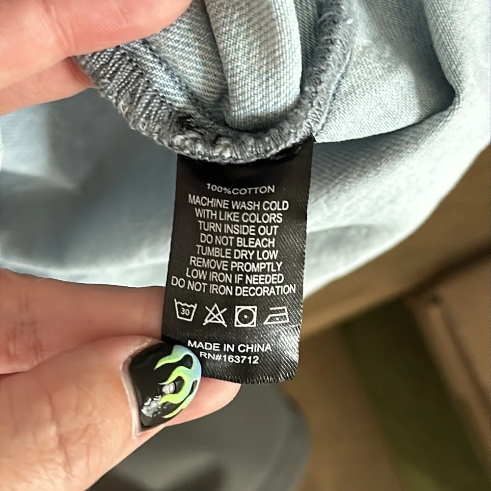 The Wild Collective Austin FC Denim Shirt